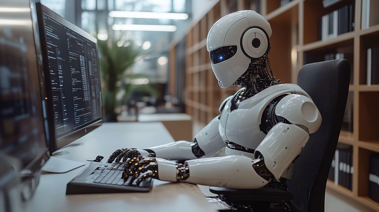 ai generated, robot, android, cyborg, bot, technology, digital, futuristic, internet, cyberpunk, electronics, science fiction, graphic, art, digitization, computer science, customer service, artificial intelligence, chatbot, chatgpt